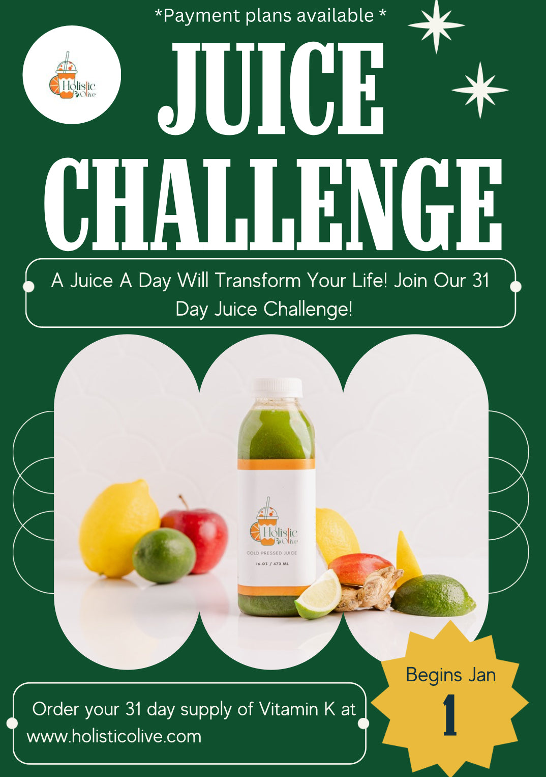 31 Day Juice Challenge